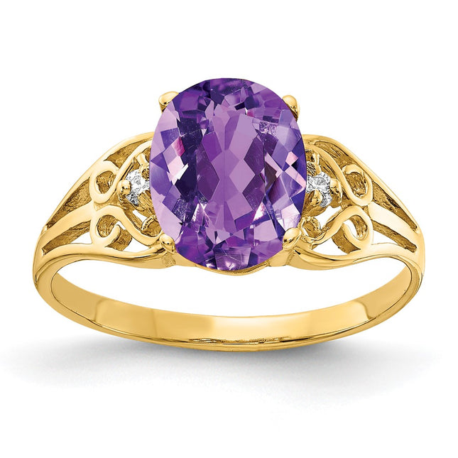 14k Yellow Gold Jewelry Style X6106AM - Classique Jewelry Inc.