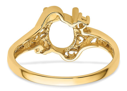 14k Yellow Gold Rings Style X6107 - Classique Jewelry Inc.