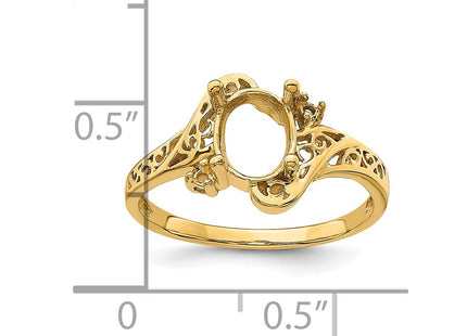 14k Yellow Gold Rings Style X6107 - Classique Jewelry Inc.