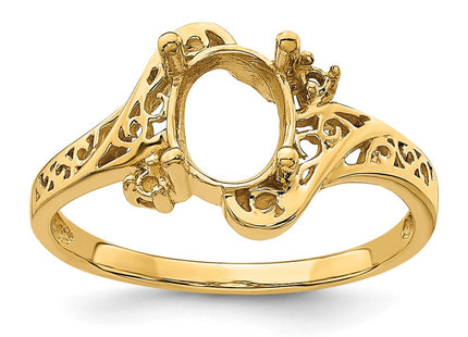 14k Yellow Gold Rings Style X6107 - Classique Jewelry Inc.