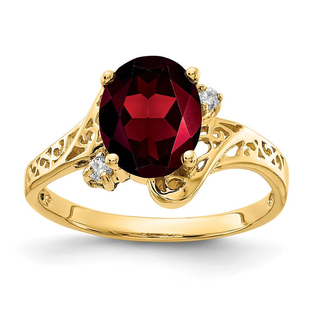 14k Yellow Gold Jewelry Style X6107GA - Classique Jewelry Inc.