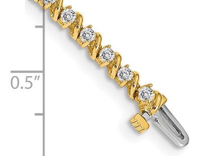 14k Yellow Gold Bracelets Style X630VS - Classique Jewelry Inc.