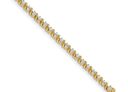 14k Yellow Gold Bracelets Style X630VS - Classique Jewelry Inc.