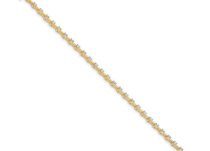 14k Yellow Gold Bracelets Style X636AAA - Classique Jewelry Inc.