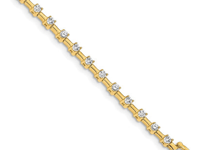14k Yellow Gold Bracelets Style X636VS - Classique Jewelry Inc.