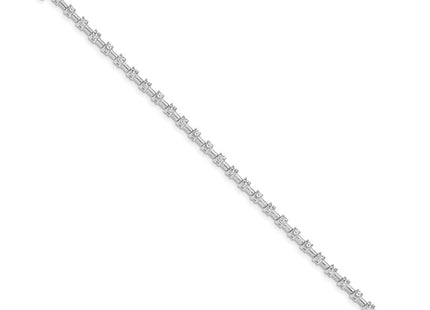 14k White Gold Bracelets Style X636WAAA - Classique Jewelry Inc.
