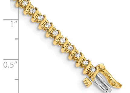 14k Yellow Gold Bracelets Style X700A - Classique Jewelry Inc.