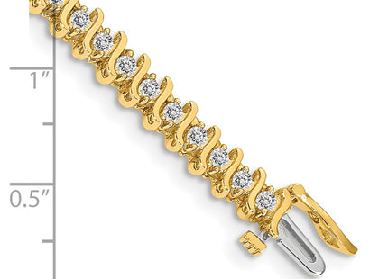 14k Yellow Gold Bracelets Style X703 - Classique Jewelry Inc.