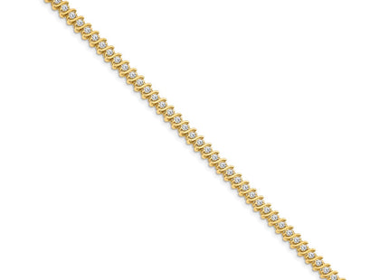 14k Yellow Gold Bracelets Style X704 - Classique Jewelry Inc.