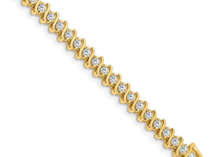 14k Yellow Gold Bracelets Style X704VS - Classique Jewelry Inc.