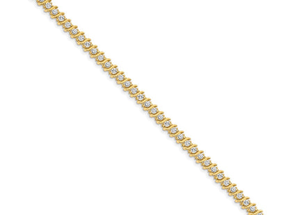 14k Yellow Gold Bracelets Style X705VS - Classique Jewelry Inc.