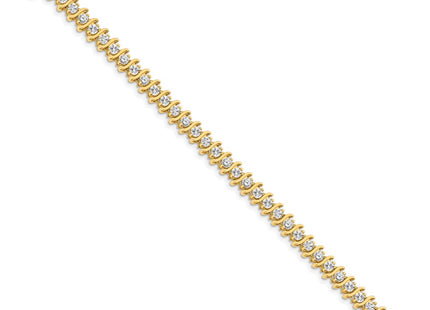 14k Yellow Gold Bracelets Style X706AAA - Classique Jewelry Inc.