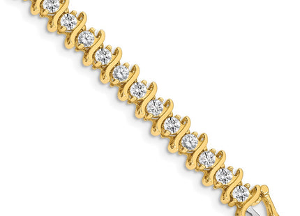 14k Yellow Gold Bracelets Style X706VS - Classique Jewelry Inc.