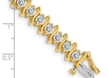 14k Yellow Gold Bracelets Style X707A - Classique Jewelry Inc.