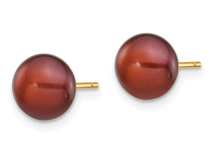 14k Yellow Gold Earrings Style X70BC - Classique Jewelry Inc.