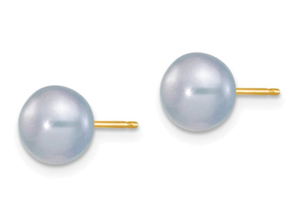 14k Yellow Gold Earrings Style X70BG - Classique Jewelry Inc.