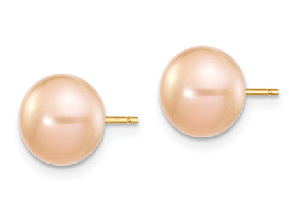 14k Yellow Gold Earrings Style X70BPI - Classique Jewelry Inc.