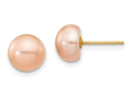 14k Yellow Gold Earrings Style X70BPI - Classique Jewelry Inc.