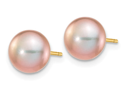 14k Yellow Gold Earrings Style X70BPU - Classique Jewelry Inc.