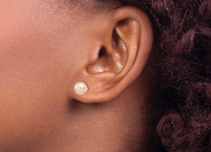 14k Yellow Gold Earrings Style X70PPI - Classique Jewelry Inc.