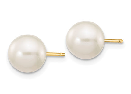 14k Yellow Gold Earrings Style X70PW - Classique Jewelry Inc.