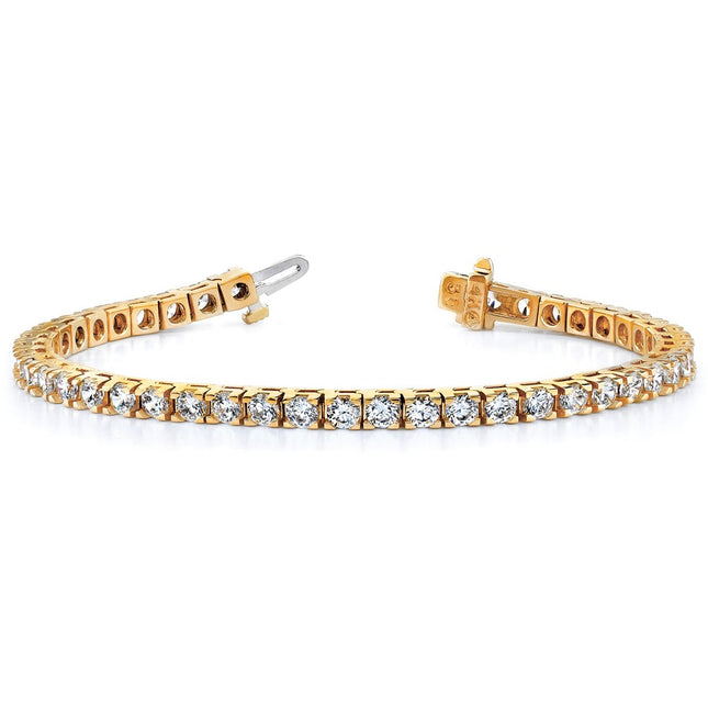 14k Yellow Gold Bracelets Style X729A - Classique Jewelry Inc.
