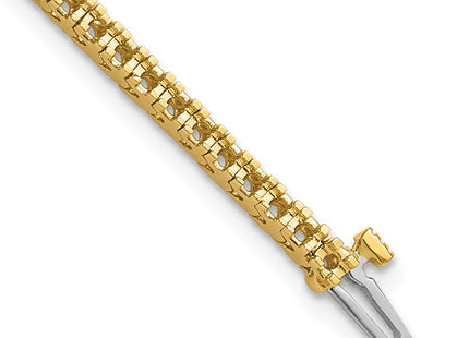 14k Yellow Gold Bracelets Style X2048VS - Classique Jewelry Inc.