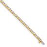14k Complete 2.17 carat Round VS Diamond 4-prong Tennis Bracelet