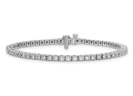 14k White Gold Bracelets Style X730WAA - Classique Jewelry Inc.