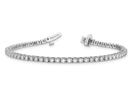 14k White Gold Bracelets Style X730WVS - Classique Jewelry Inc.
