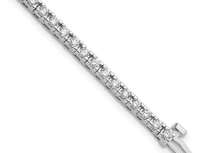 14k White Gold Bracelets Style X730WA - Classique Jewelry Inc.