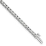 14k White Gold Complete 2.17 carat Round VS Diamond 4-prong Tennis Bracelet