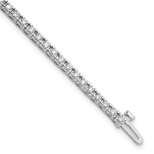 14k White Gold Bracelets Style X730WAA - Classique Jewelry Inc.