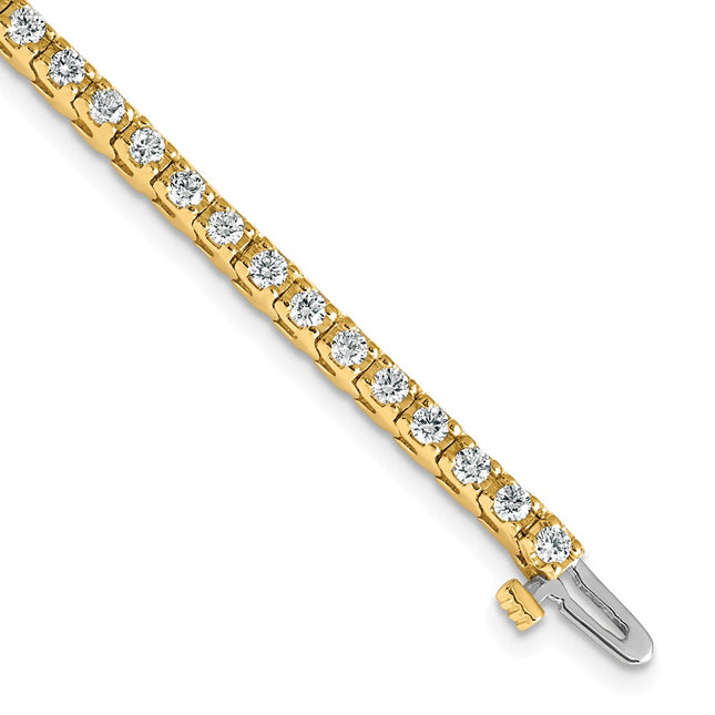 14k Yellow Gold Bracelets Style X731VS - Classique Jewelry Inc.