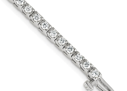 14k White Gold Bracelets Style X731WVS - Classique Jewelry Inc.