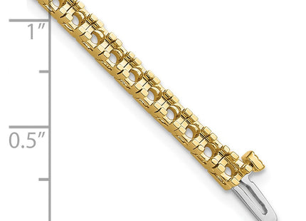 14k Yellow Gold Bracelets Style X732 - Classique Jewelry Inc.