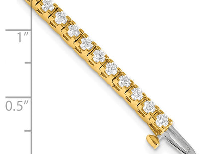14k Yellow Gold Bracelets Style X732VS - Classique Jewelry Inc.