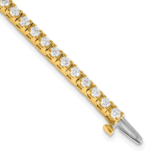 14k Yellow Gold Bracelets Style X732VS - Classique Jewelry Inc.