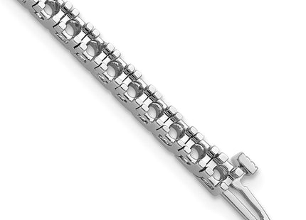 14k White Gold Bracelets Style X732W - Classique Jewelry Inc.