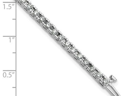 14k White Gold Bracelets Style X732WA - Classique Jewelry Inc.