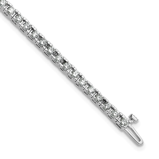 14k White Gold Bracelets Style X732WA - Classique Jewelry Inc.