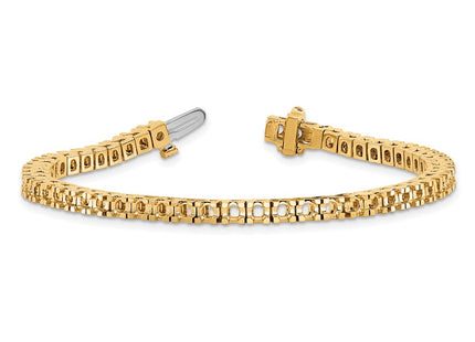 14k Yellow Gold Bracelets Style X733 - Classique Jewelry Inc.