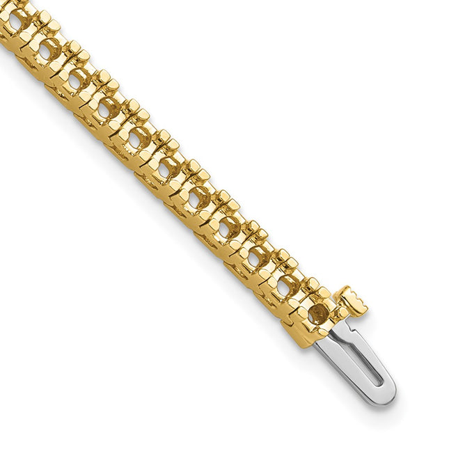 14k Yellow Gold Bracelets Style X733 - Classique Jewelry Inc.