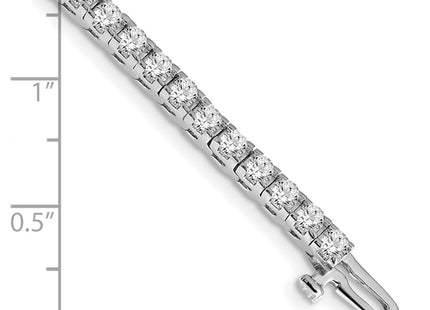 14k White Gold Bracelets Style X733WAAA - Classique Jewelry Inc.