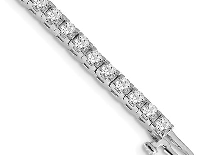 14k White Gold Bracelets Style X733WA - Classique Jewelry Inc.