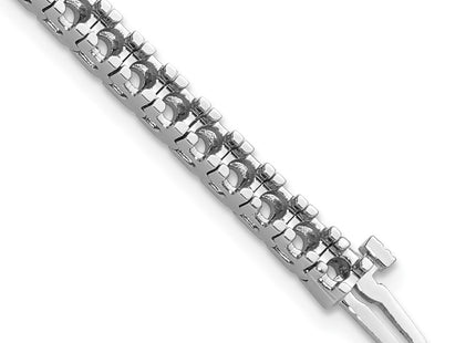 14k White Gold Bracelets Style X734W - Classique Jewelry Inc.