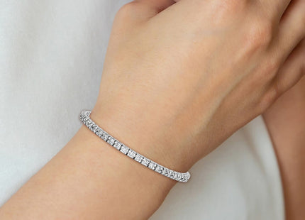 14k White Gold Bracelets Style X734WVS - Classique Jewelry Inc.
