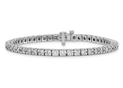 14k White Gold Bracelets Style X734WAAA - Classique Jewelry Inc.
