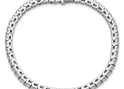 14k White Gold Bracelets Style X734WAAA - Classique Jewelry Inc.