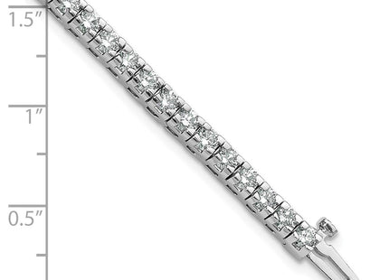 14k White Gold Bracelets Style X734WAAA - Classique Jewelry Inc.